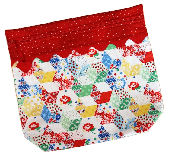 MORE2LUV Summer Quilt Cross Stitch Project Bag