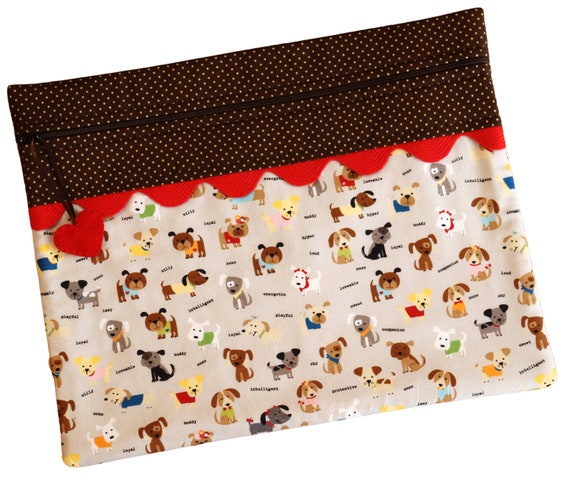 Priceless Pups Cross Stitch Project Bag