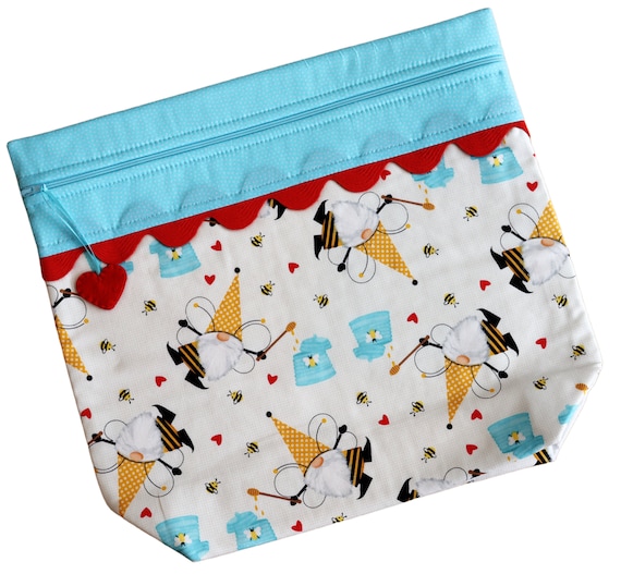 MORE2LUV Honey Bee Gnomes Project Bag RTS