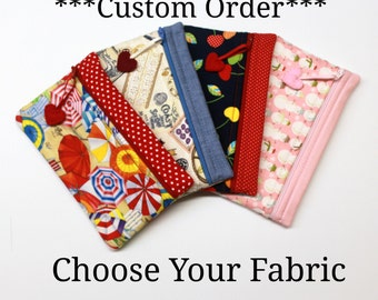 CUSTOM ORDER ONLY  - Choose Your Fabric Side Kick Bag
