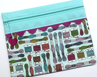 Floss Toss Cross Stitch Project Bag