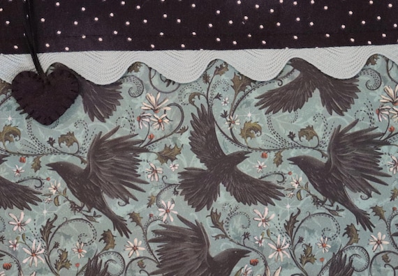 MORE2LUV Murder of Crows Cross Stitch Project Bag