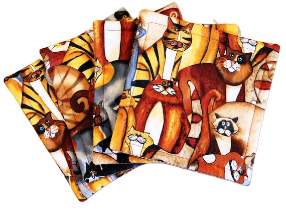 Cat Squad Coaster Set