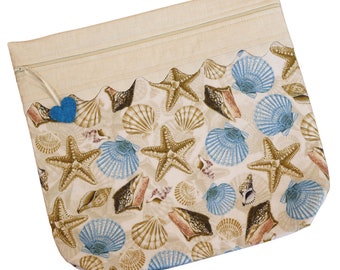 MORE2LUV She Sells Sea Shells Project Bag