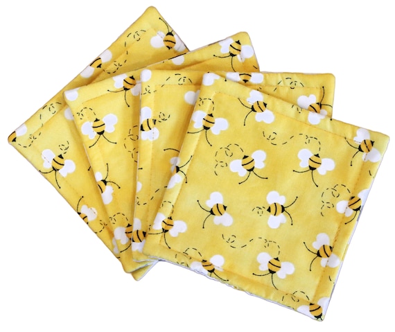 Sweet Bees Coaster Set