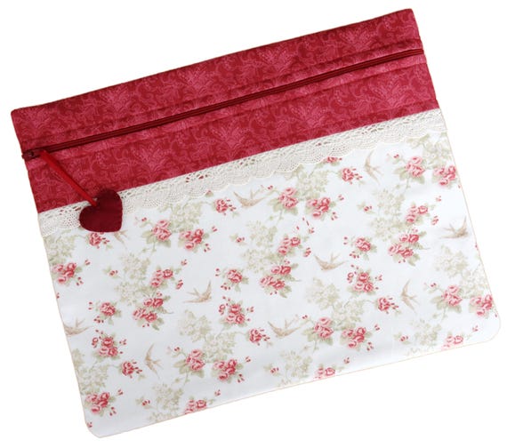 Birds and Roses Cross Stitch Project Bag RTS