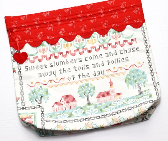 MORE2LUV Sweet Slumber Cross Stitch Project Bag