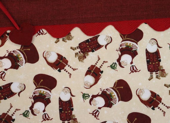 MORE2LUV Jolly Saint Nick Cross Stitch Project Bag