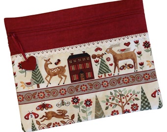 Love of Nature Cross Stitch Project Bag