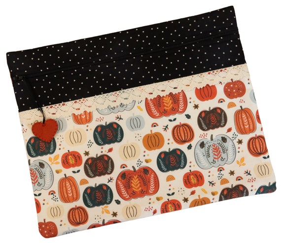 Folk Art Pumpkins Cross Stitch Project Bag