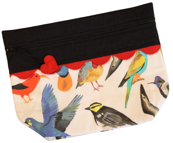 Lil' Big Bottom Birds of the World Cross Stitch Bag