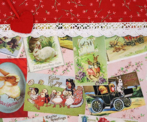 MORE2LUV Easter Greetings Cross Stitch Project Bag