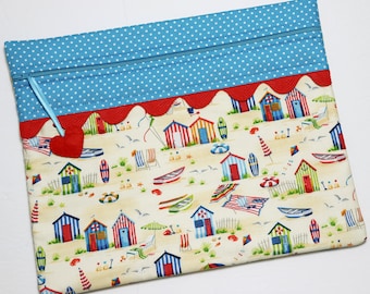 A Day at the Beach Cross Stitch Project Bag