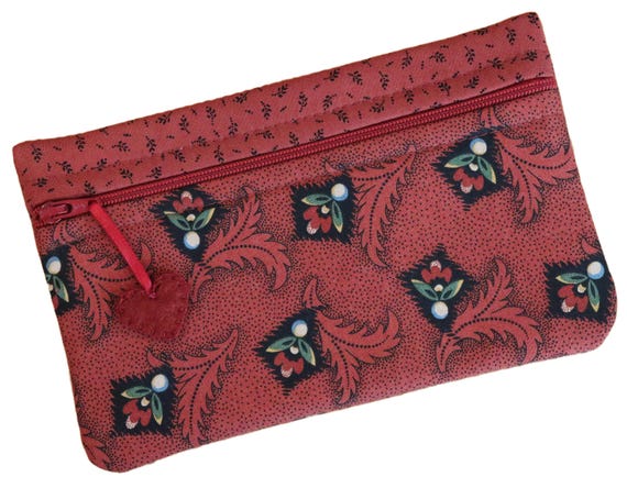 Side Kick Primitive Deep Red Floral