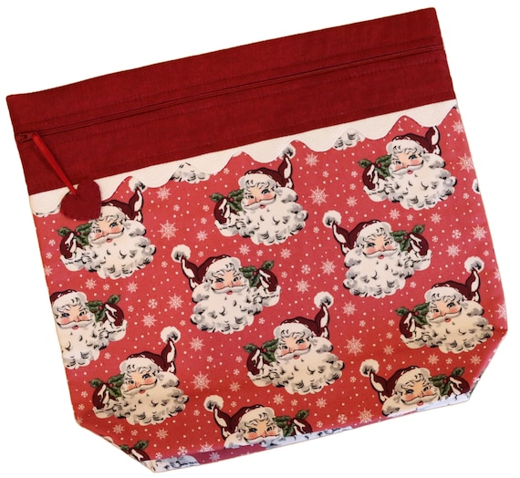 MORE2LUV Sweet Santa Cross Stitch Project Bag