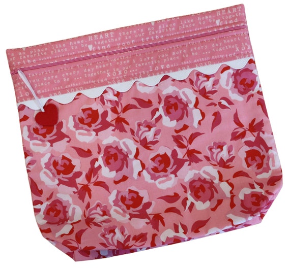 MORE2LUV Love and Roses Project Bag