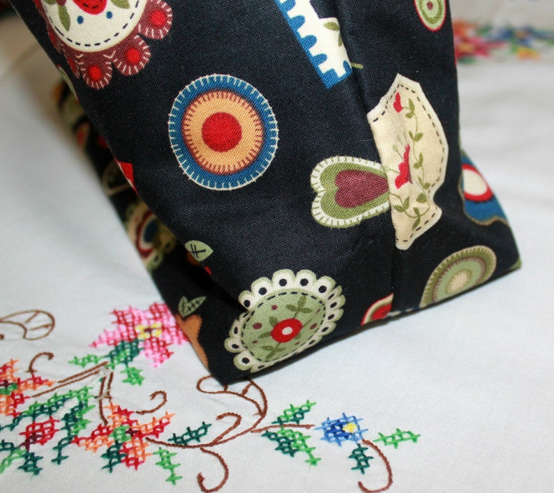 MORE2LUV Petite Roses Cross Stitch Project Bag