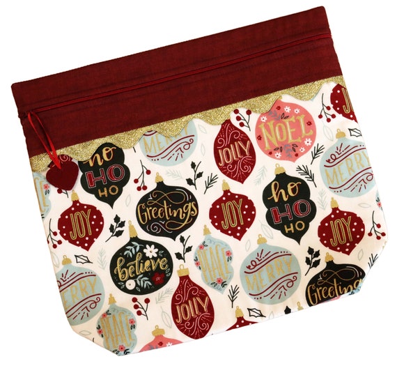 MORE2LUV Vintage Ornaments Project Bag