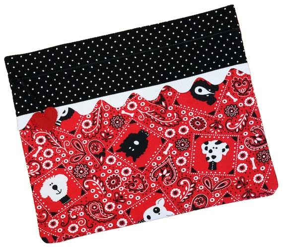 Bandana Dogs Cross Stitch Project Bag