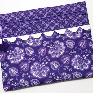 Floral Fantasy Cross Stitch Project Bag