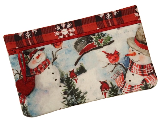 Side Kick Snowman & Cardinals