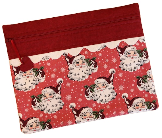 Sweet Santa Cross Stitch Project Bag