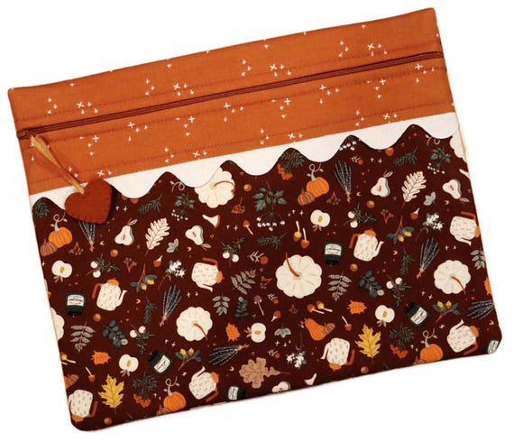 Fall for All Cross Stitch Project Bag