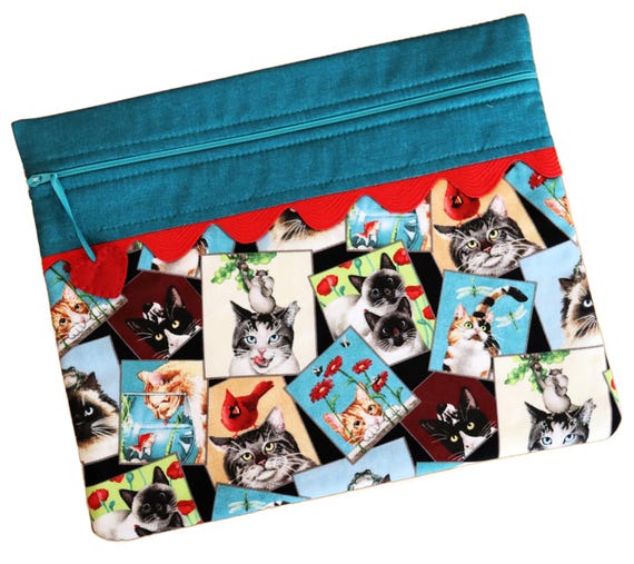 Cat Shenanigans Cross Stitch Project Bag