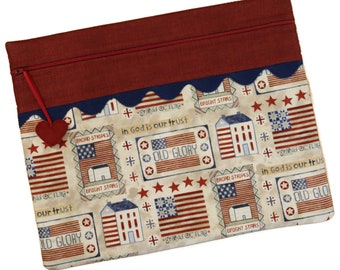 Old Glory Kreuzstich Projekttasche