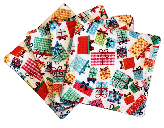 Pretty Presents Coaster Set