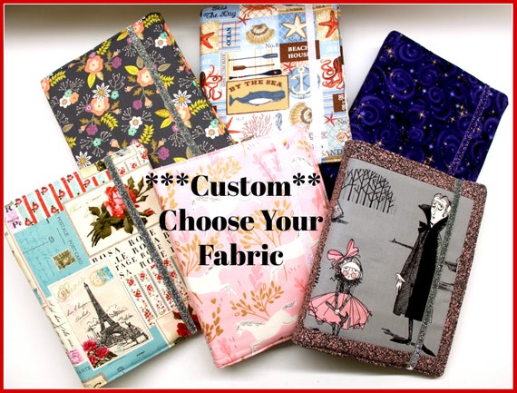 Choose Your Fabric Custom WIP Tracker Cover and Binder