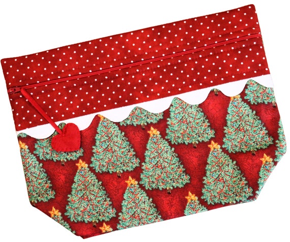Lil' Big Bottom Oh Christmas Tree Cross Stitch Bag