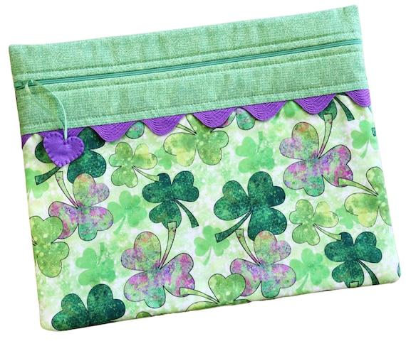 Clover All Over Cross Stitch Project Bag