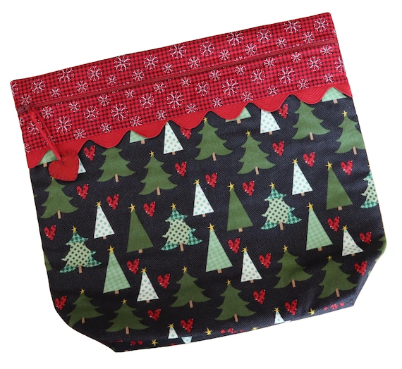 MORE2LUV Cozy Christmas Cross Stitch Project Bag