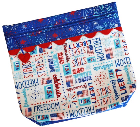 MORE2LUV Freedom Rings Project Bag