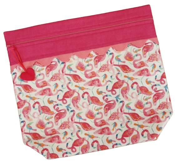 MORE2LUV Flamingo Friends Project Bag