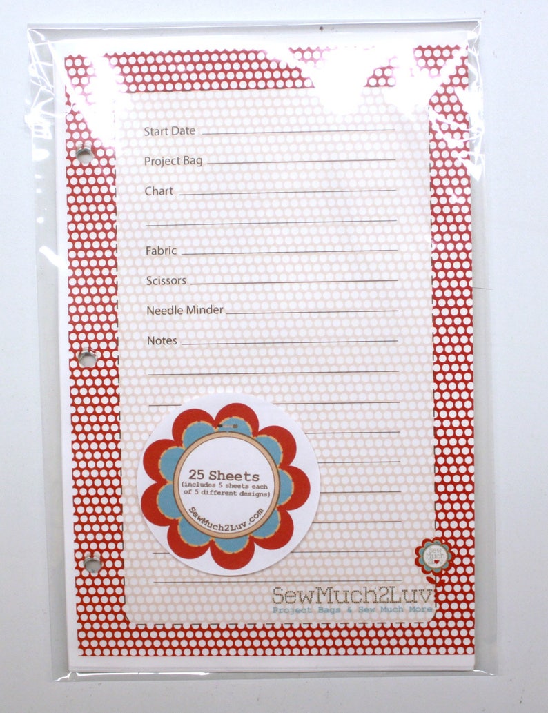 Sugar Skulls WIP Tracker Cover and Binder