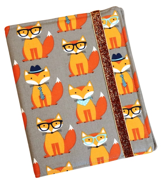 AS Is ***Hello Foxy (Fabric Flaw) WIP Tracker Cover and Binder RTS