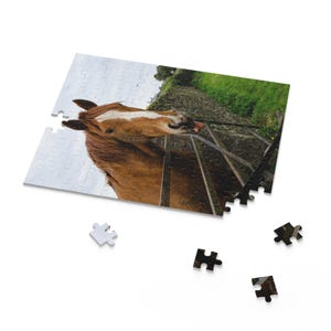 Horse Jigsaw Puzzle: Vibrant Colors, Family Fun (120, 252, or 500-Piece Options)
