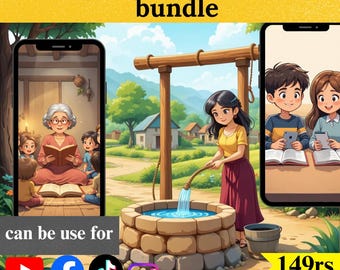 500+ Cartoon Animation Reels Bundle – Viral Social Media Videos (Digital Download)