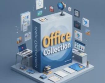 Office Work Bundle – Professionelle Vorlagen, Dokumente, Excel-Sheets, Reports, Präsentationen, Produktionswerkzeuge & Tagesgeschäft
