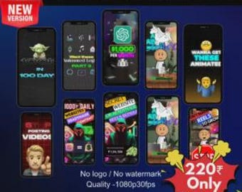 1100+ Faceless AI Tech Reels Bundle – Viral Futuristic Videos (Digital Download)