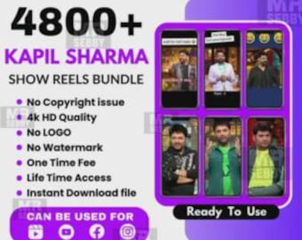 Kapil Sharma Show Reels Bundle | 1000+ Comedy, Funny Moments & Celebrity Talk Show Clips Collection