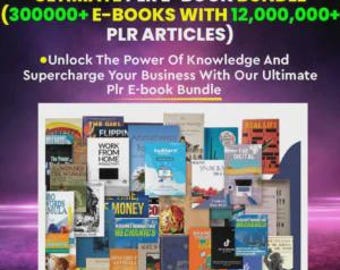 1000+ PLR eBooks Bundle – Digital Marketing & Business (PDF Files)