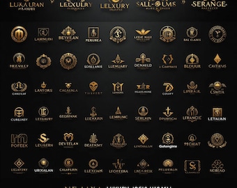 10,000+ Logo Templates Mega Bundle | Minimal, Modern, Luxury (Digital Download)