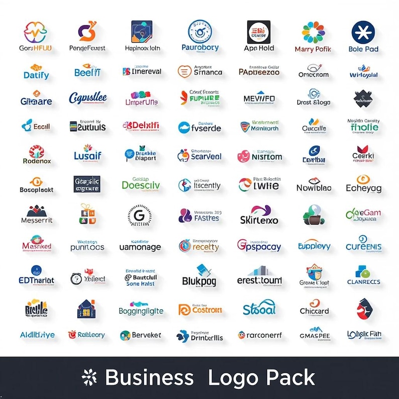 Editable Logo Templates Mega Bundle – Professional Business & Brand ...