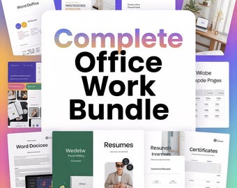 The Ultimate Office Collection – 7000+ Templates, Assets, Icons & Productivity Resources for Professionals”