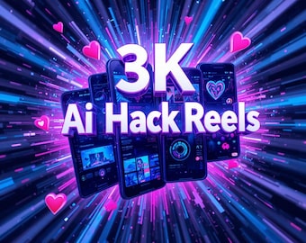 3000+ Life Hacks Reels Bundle | Viral Instagram & TikTok Short Videos | Social Media Content Pack | Digital Download | Ready to Post