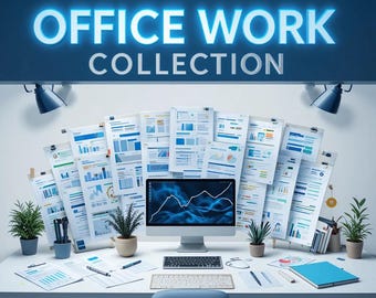 Office Work Bundle – Professional Templates, Documents, Excel Sheets, Reports, Presentations, Productivity Tools & Daily Business