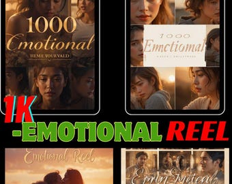 1000+ Emotional Video Bundle | Heart-Touching, Sad, Love & Life Emotional Reels Collection